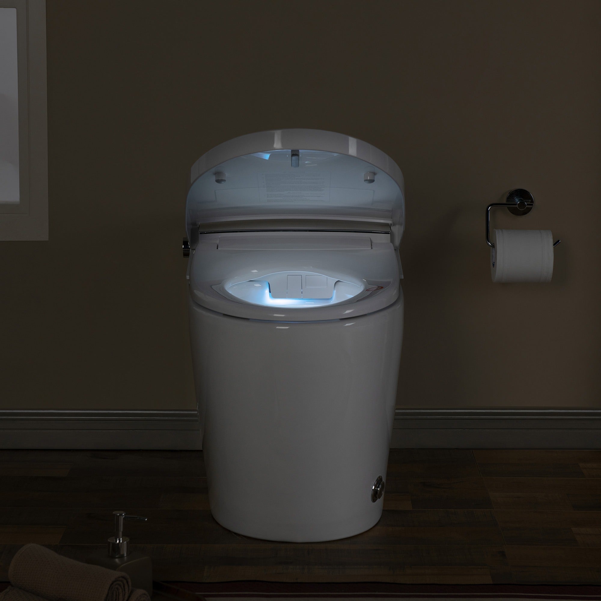 WOODBRIDGE GT075 Smart Toilet with Auto Flush, Foot Sensor & Heated Seat