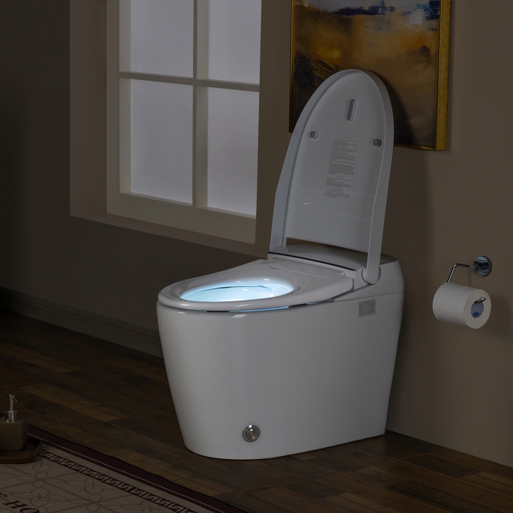 WOODBRIDGE GT075 Smart Toilet with Auto Flush, Foot Sensor & Heated Seat