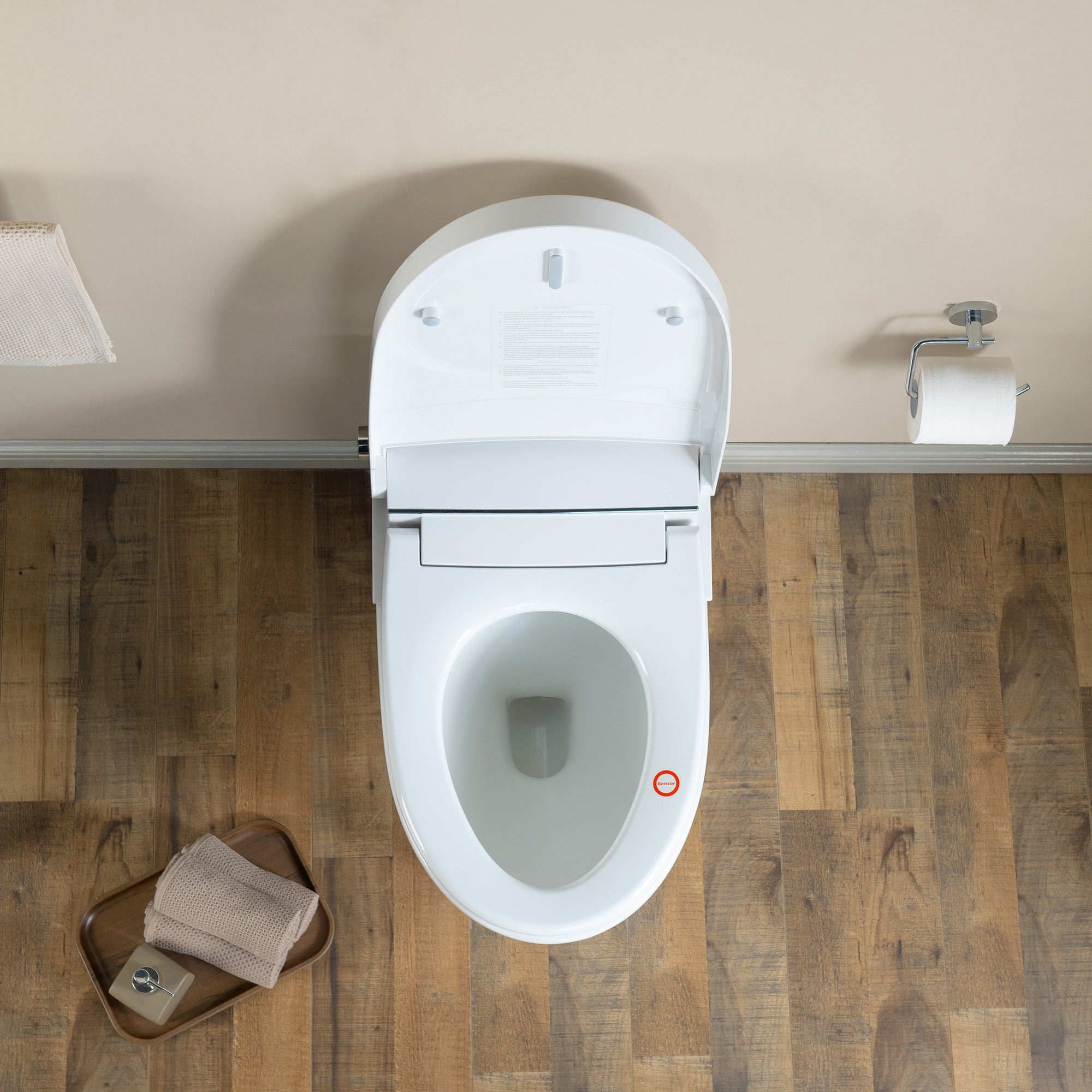 WOODBRIDGE GT075 Smart Toilet with Auto Flush, Foot Sensor & Heated Seat