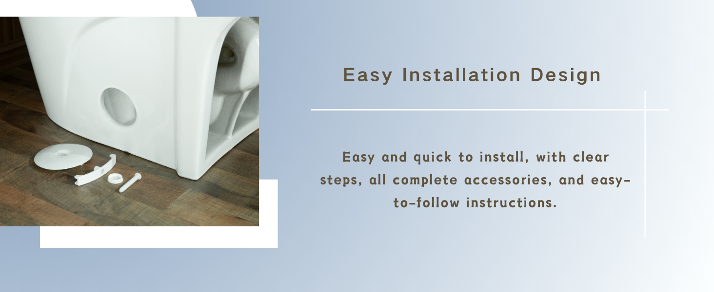 WOODBRIDGE WT001 ADA Round One-Piece Toilet – 1000g MaP Dual Flush