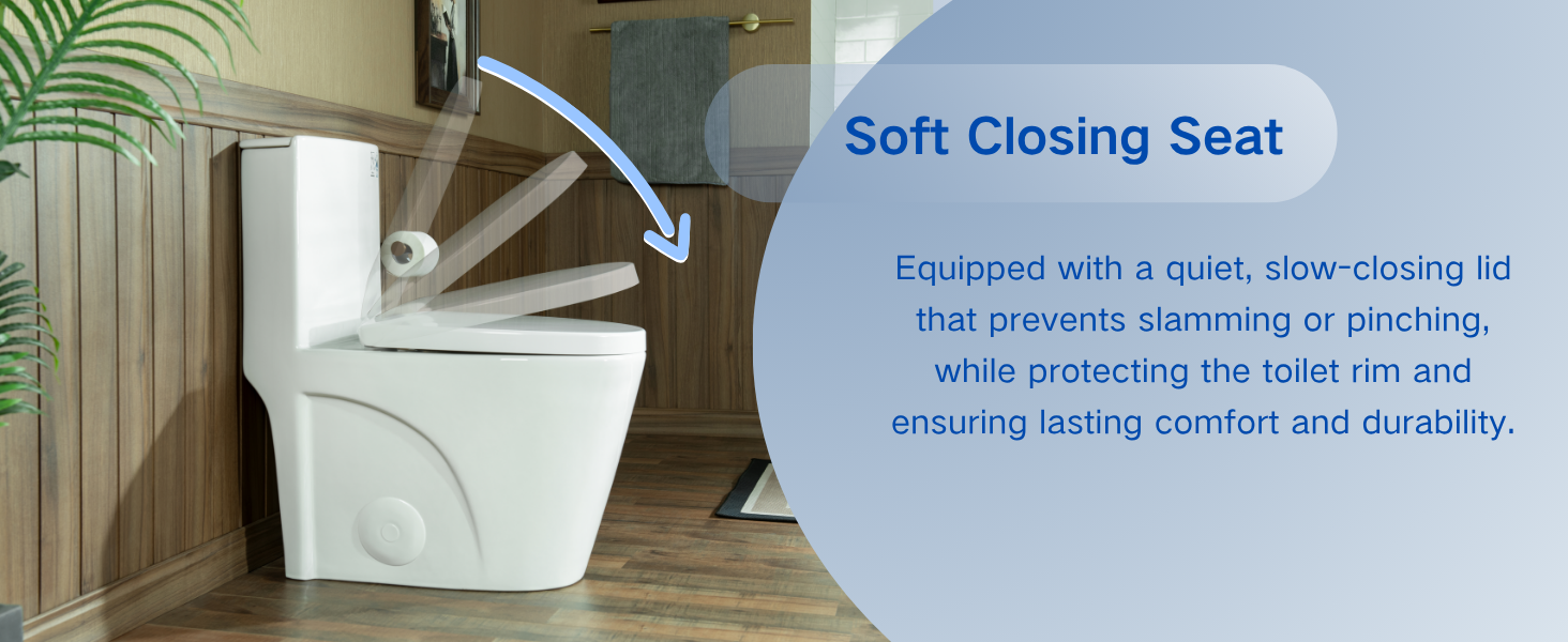 WOODBRIDGE WT001 ADA Round One-Piece Toilet – 1000g MaP Dual Flush