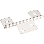 Hardware Resources 3-1/2" Fixed Pin Swaged Three Leaf Hinge