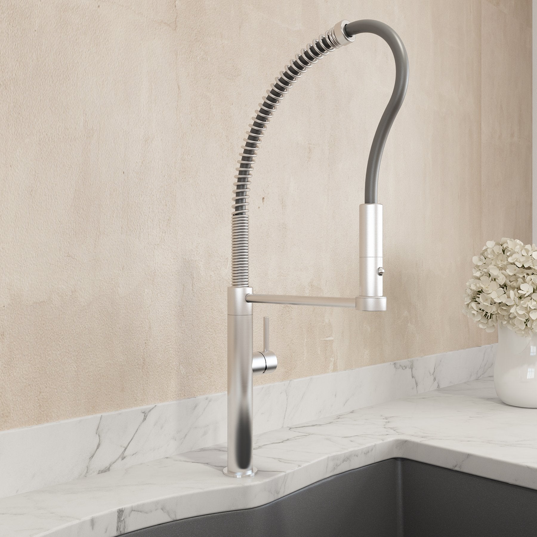 Baveno Pro Pull-Down Kitchen Faucet 2027 0001