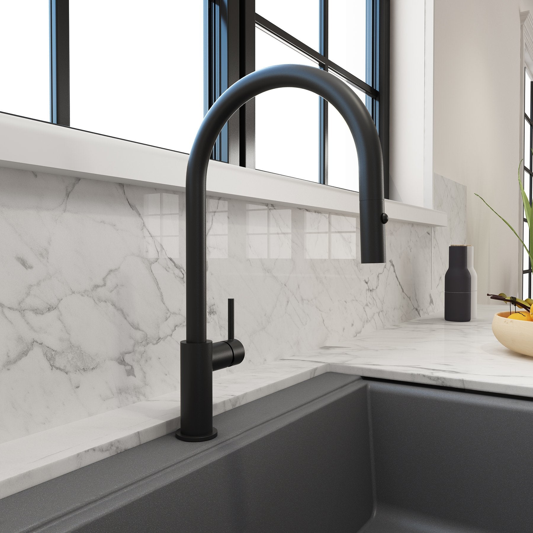 Baveno Duo Pull-Down Kitchen Faucet 2028 0001