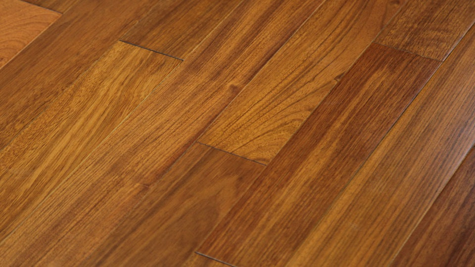 Brazilian Cherry (Jatoba) Natural Solid Hardwood Floor 3/4" x 3-1/4" – 202N