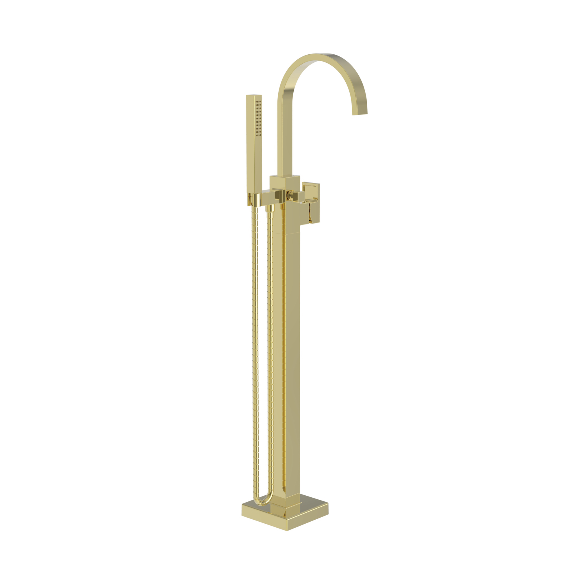 Newport Brass Secant® Exposed Tub and Hand Shower Set - Free Standing