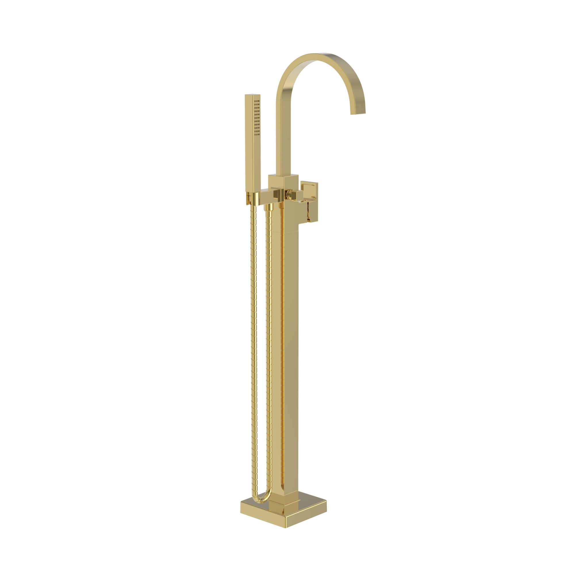 Newport Brass Secant® Exposed Tub and Hand Shower Set - Free Standing
