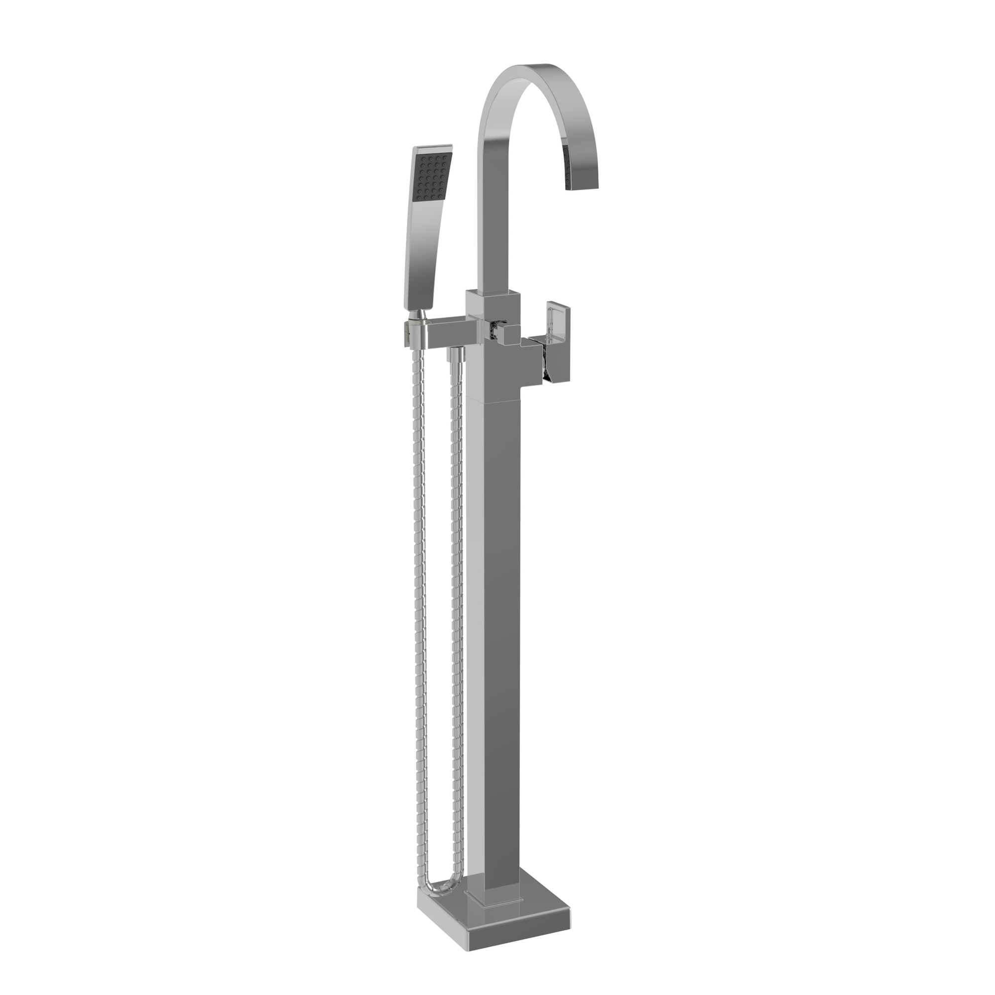 Newport Brass Secant® Exposed Tub and Hand Shower Set - Free Standing