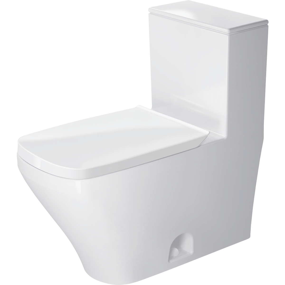 Duravit DuraStyle 1.28 GPF Single Flush Elongated ADA Compliant One Piece Toilet in White,Seat Included