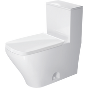 Duravit DuraStyle 1.28 GPF Single Flush Elongated ADA Compliant One Piece Toilet in White,Seat Included