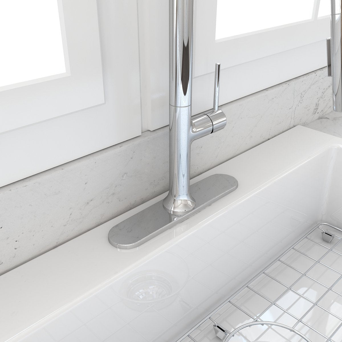 Modern Kitchen Faucet Deck Plate 2180 0003