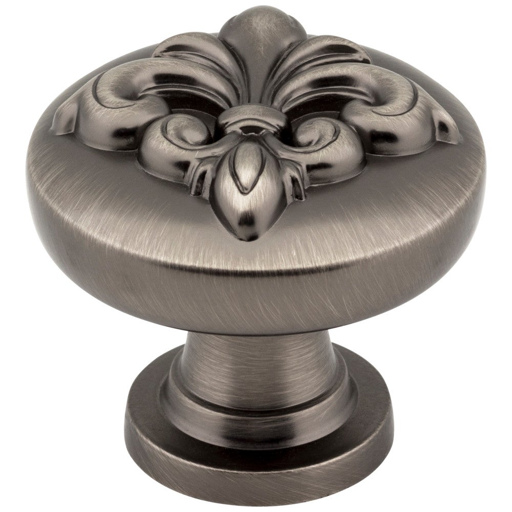 Hardware Resources 1-3/8" Diameter Satin Nickel Lafayette Cabinet Knob