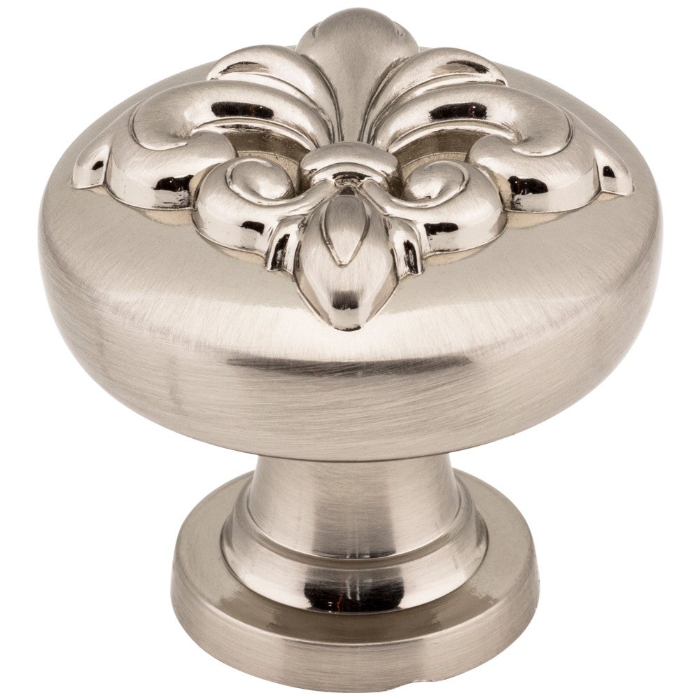 Hardware Resources 1-3/8" Diameter Satin Nickel Lafayette Cabinet Knob