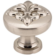 Hardware Resources 1-3/8" Diameter Satin Nickel Lafayette Cabinet Knob