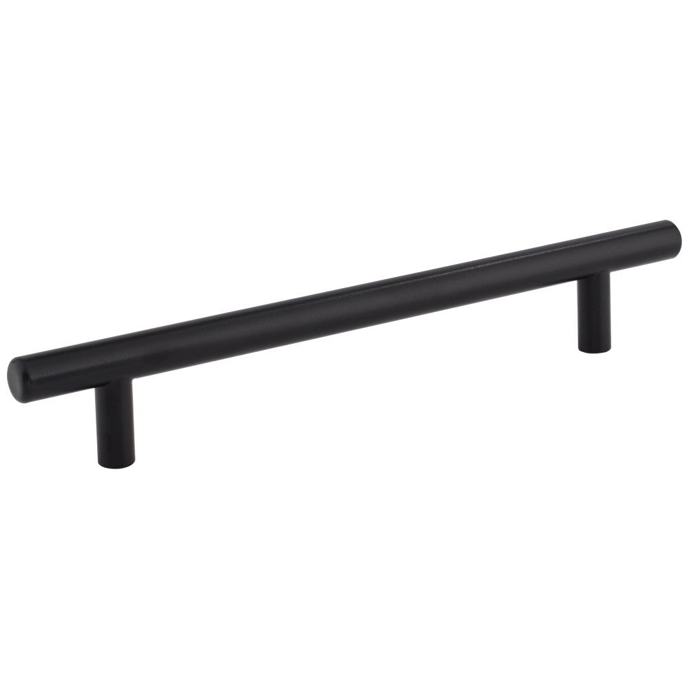 Hardware Resources 96 mm Center-to-Center Hollow Matte Black Stainless Steel Naples Cabinet Bar Pull