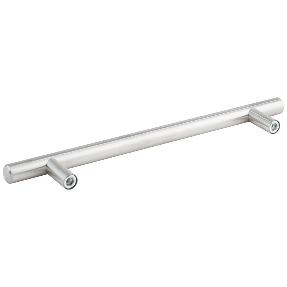 Hardware Resources 96 mm Center-to-Center Hollow Matte Black Stainless Steel Naples Cabinet Bar Pull