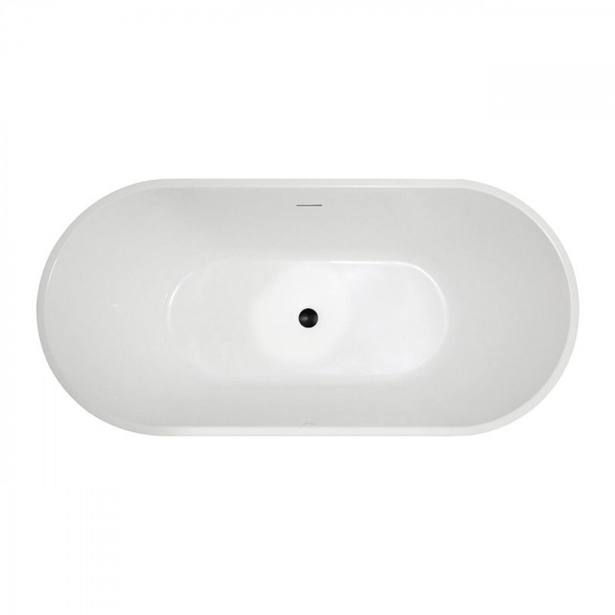 MAIDSTONE ELIZABETHAN ACRYLIC CONTEMPORARY DOUBLE ENDED TUB - NO FAUCET DRILLING