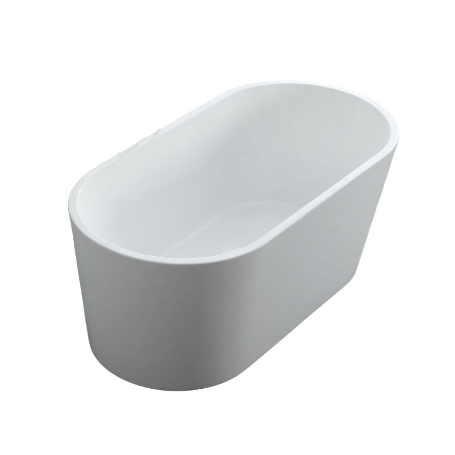 MAIDSTONE ELIZABETHAN ACRYLIC CONTEMPORARY DOUBLE ENDED TUB - NO FAUCET DRILLING