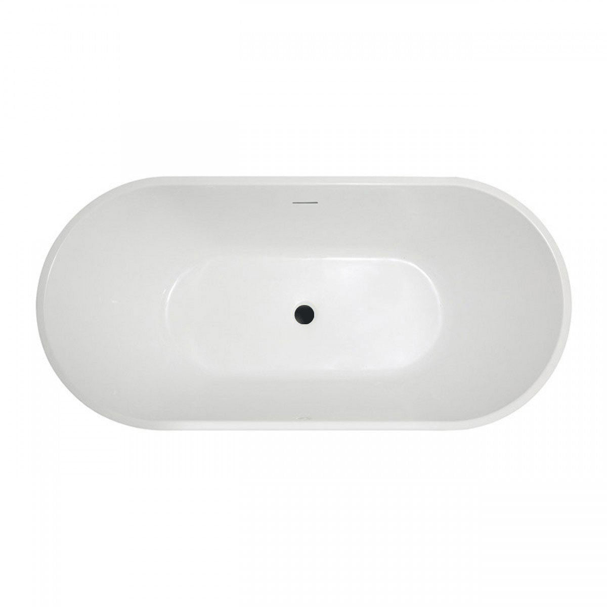 MAIDSTONE ELIZABETHAN ACRYLIC CONTEMPORARY DOUBLE ENDED TUB - NO FAUCET DRILLING
