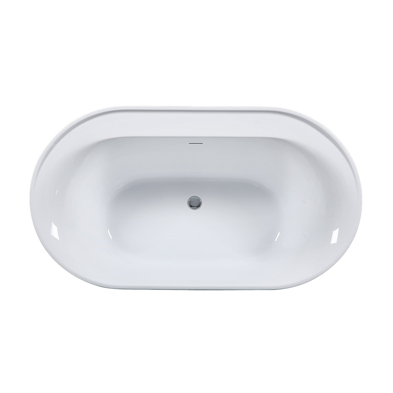 MAIDSTONE Jackson Acrylic Double Ended Freestanding Tub