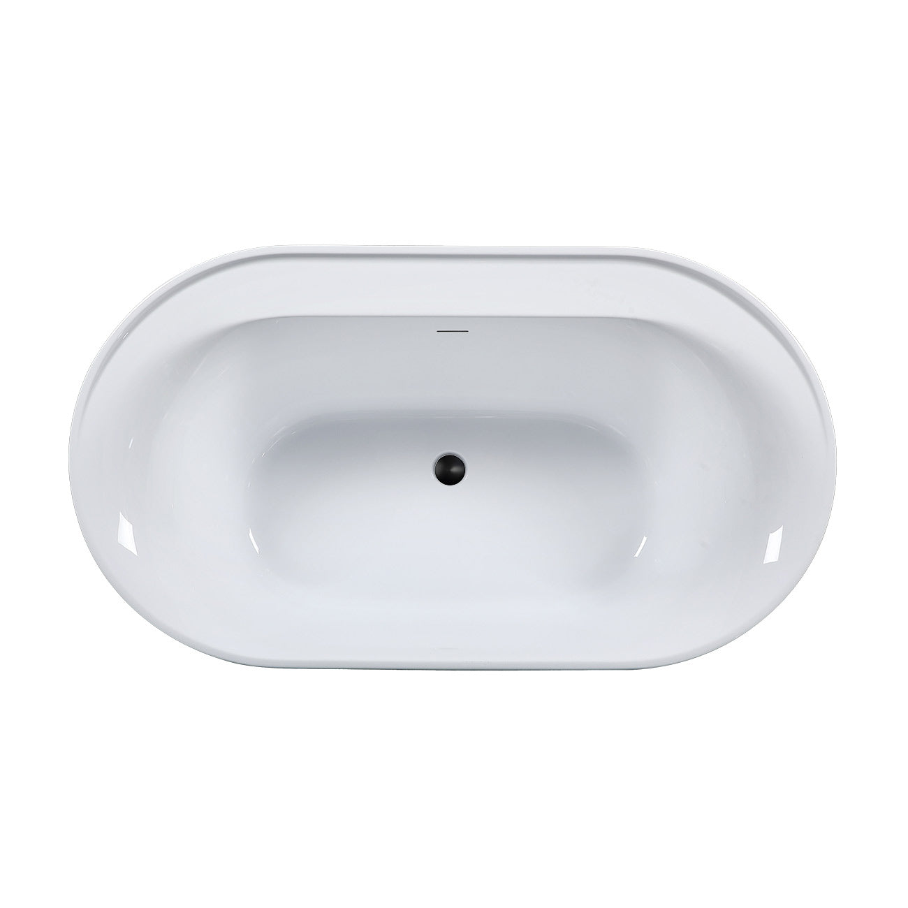 Maidstone Jackson Acrylic Double Ended Freestanding Tub and Faucet Package