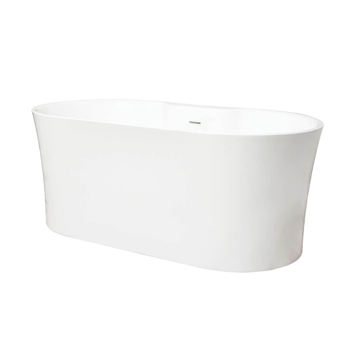 MAIDSTONE Dustin Acrylic Double Ended Freestanding Tub