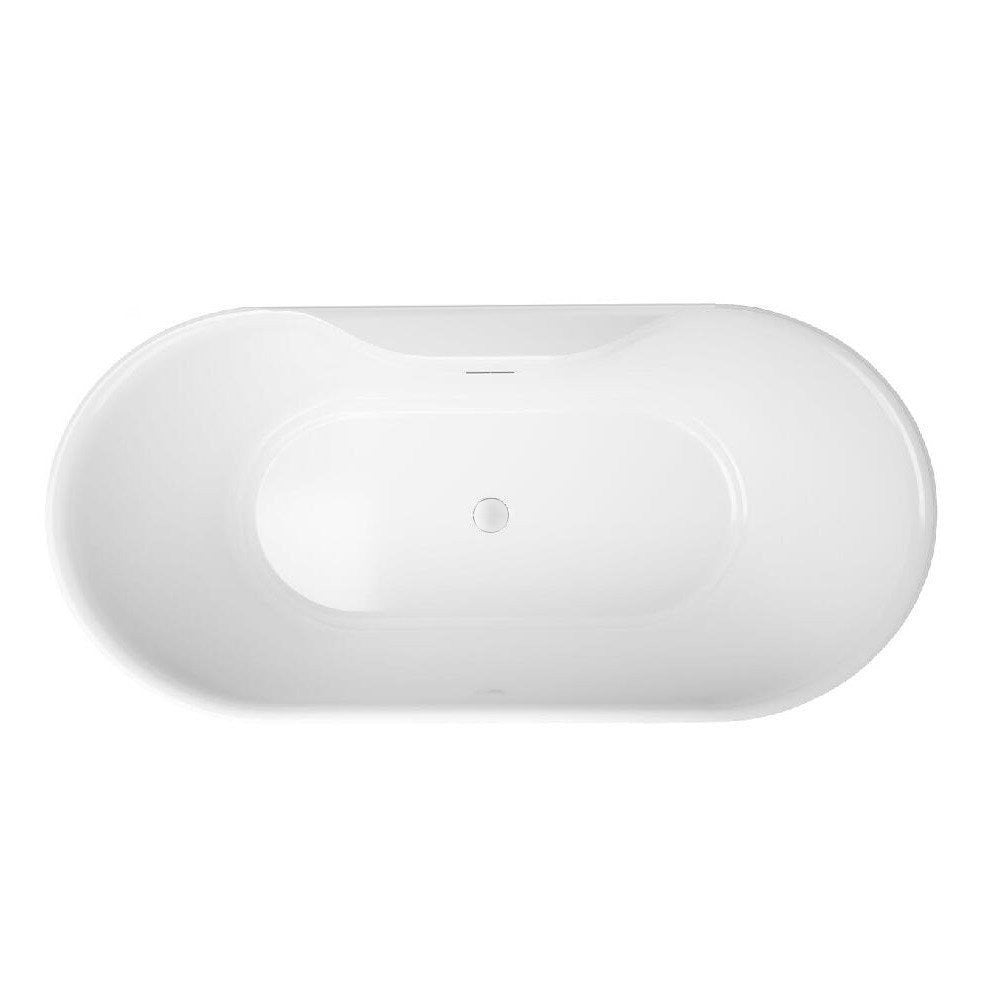 MAIDSTONE Dustin Acrylic Double Ended Freestanding Tub