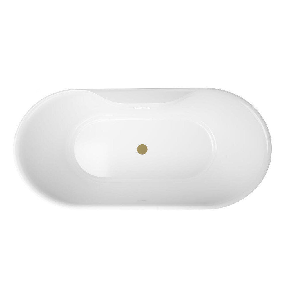 MAIDSTONE Dustin Acrylic Double Ended Freestanding Tub