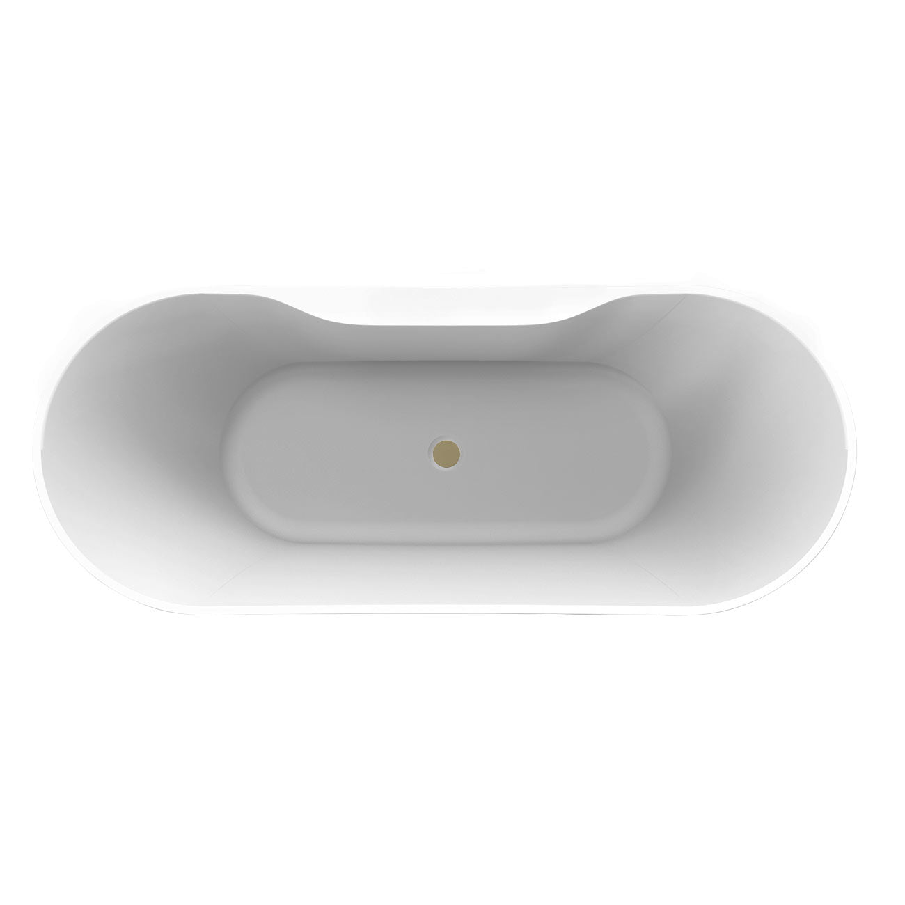 MAIDSTONE Wexler Acrylic Double Slipper Freestanding Tub
