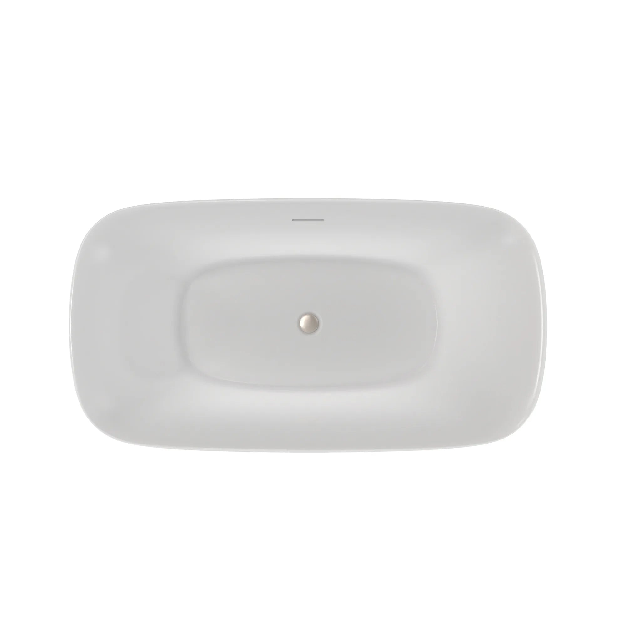 MAIDSTONE Emilia Acrylic Contemporary Double Ended Tub - No Faucet Drilling