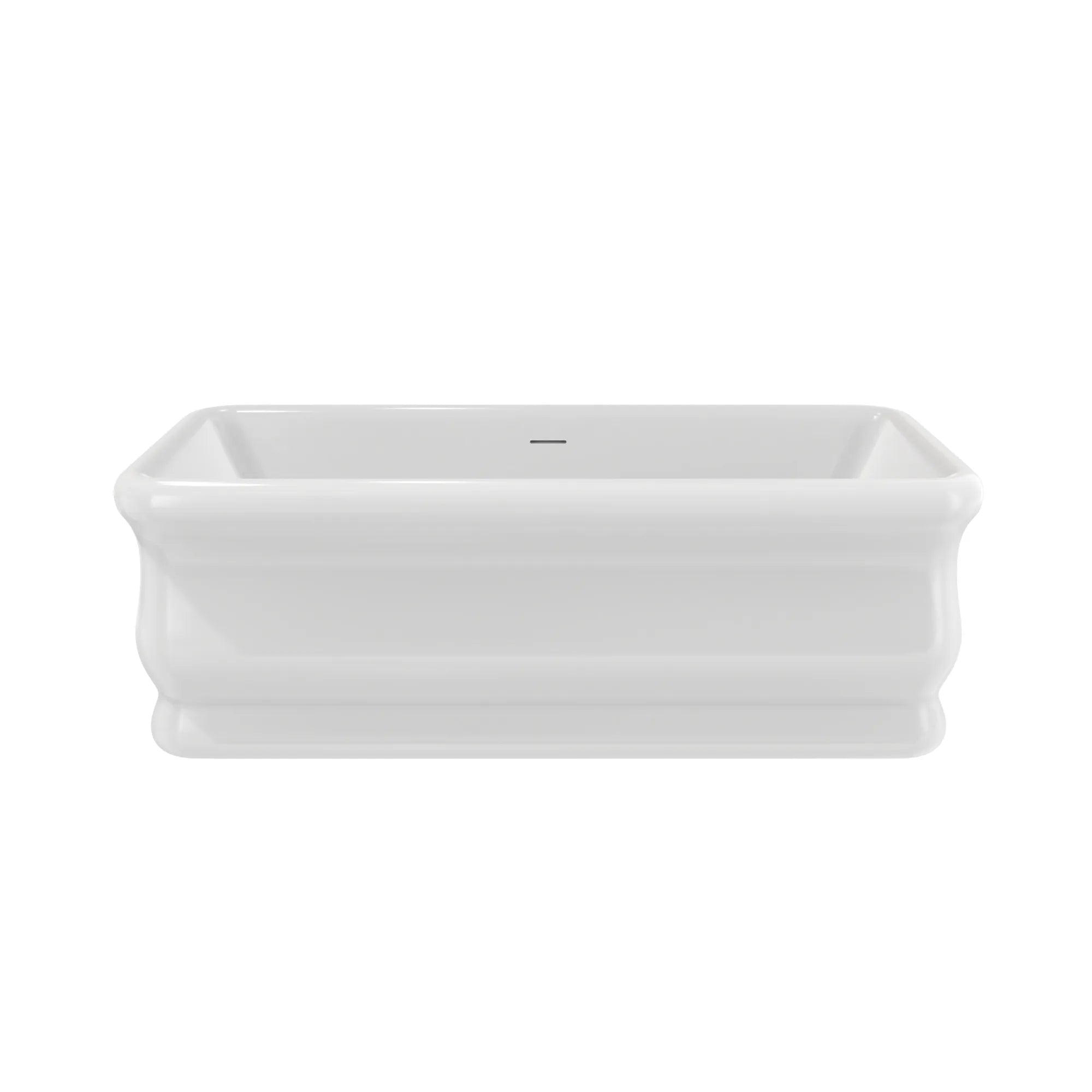 MAIDSTONE Kent Acrylic Double Ended Freestanding Tub - No Faucet Drillings