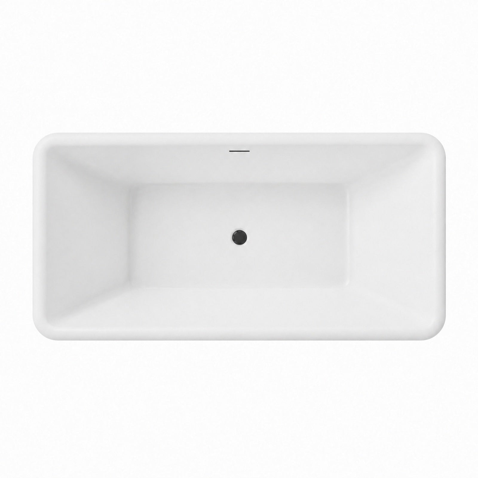 MAIDSTONE Kent Acrylic Double Ended Freestanding Tub - No Faucet Drillings