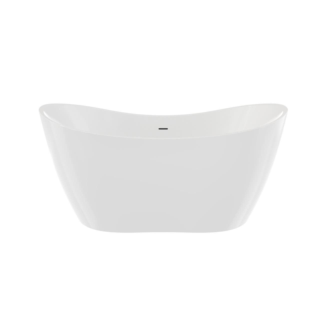 MAIDSTONE Millie Acrylic Double Slipper Freestanding Bathtub