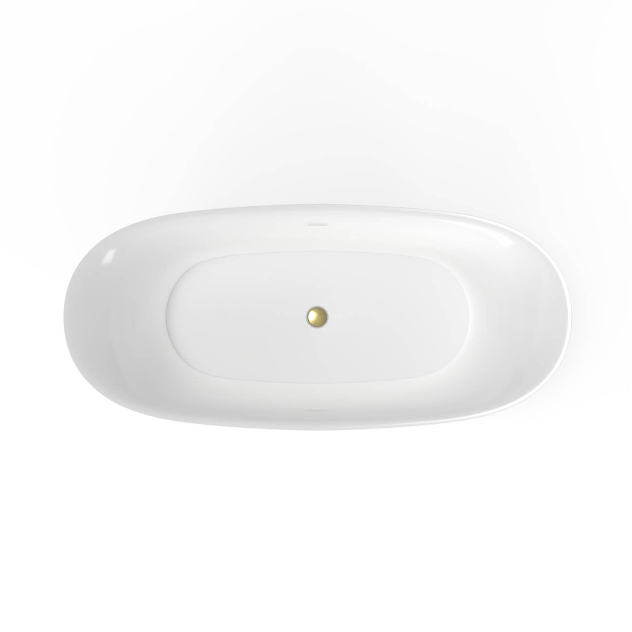 Maidstone Lenix 69-In Acrylic Double Slipper Soaking Tub