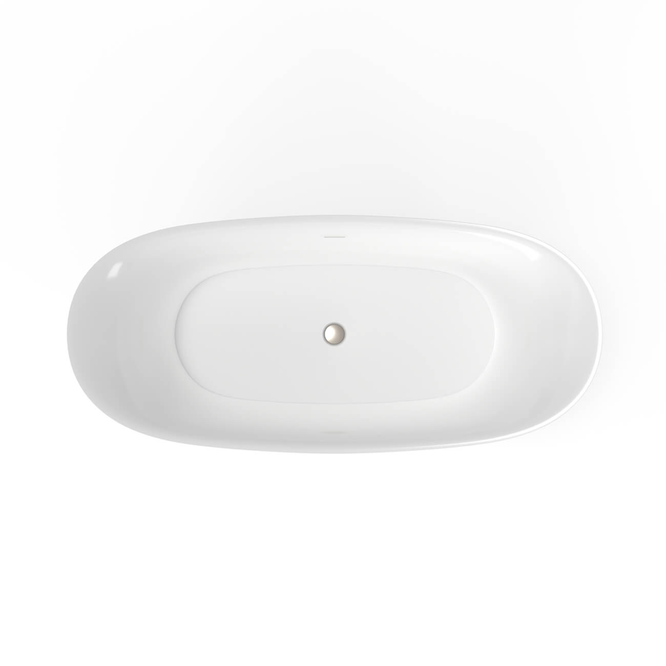 Maidstone Lenix 69-In Acrylic Double Slipper Soaking Tub