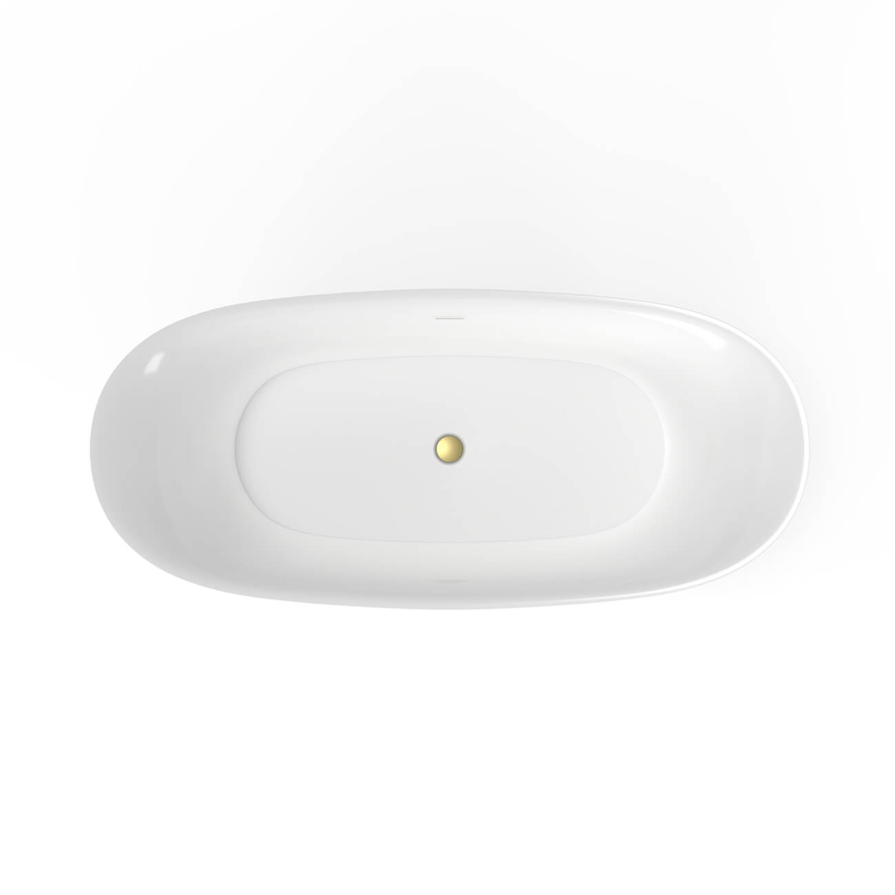 Maidstone Lenix 69-In Acrylic Double Slipper Soaking Tub