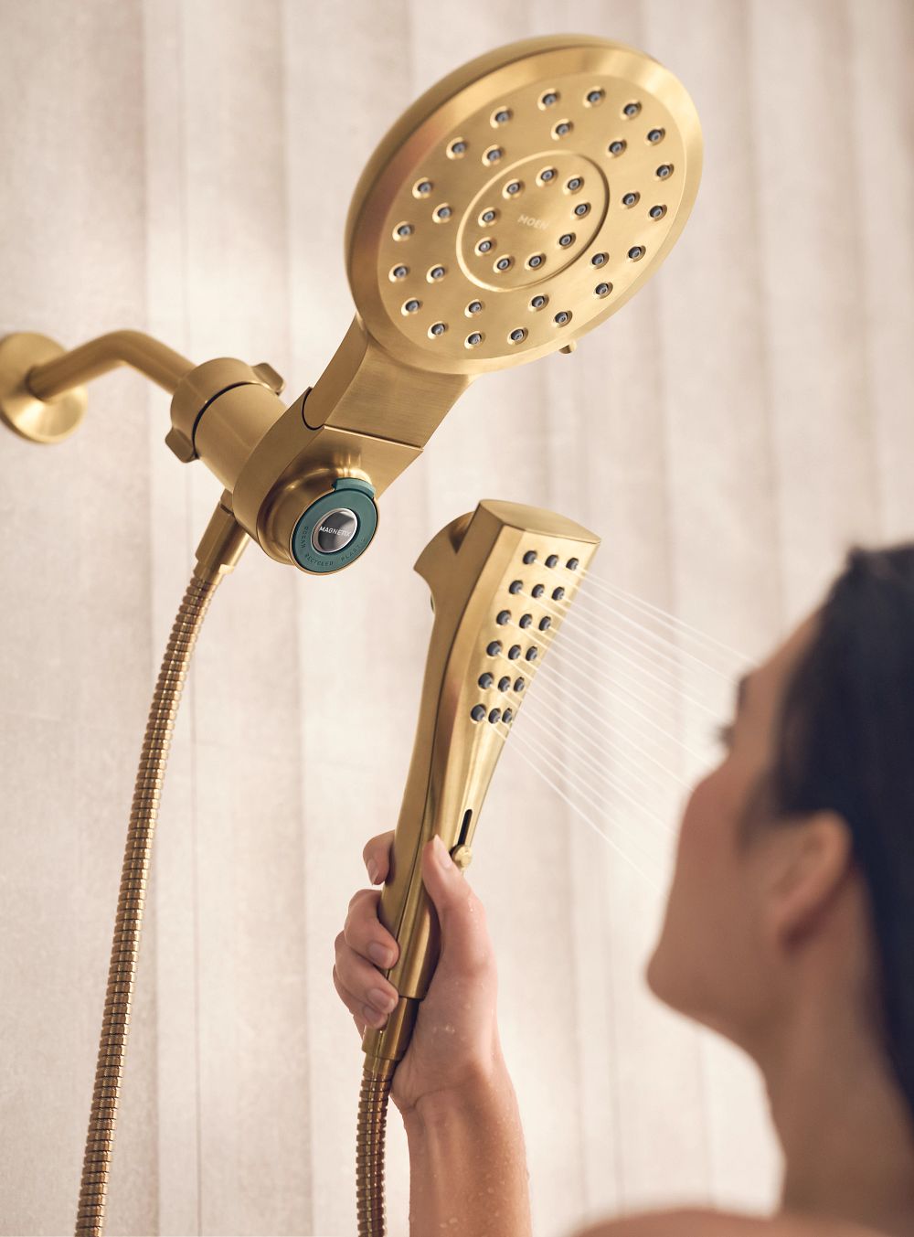 Moen Verso Combination Shower with Infiniti Dial and Magnetix
