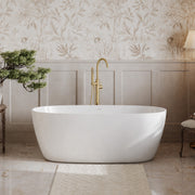 MAIDSTONE Medway Acrylic Double Ended Freestanding Bathtub - No Faucet Drillings