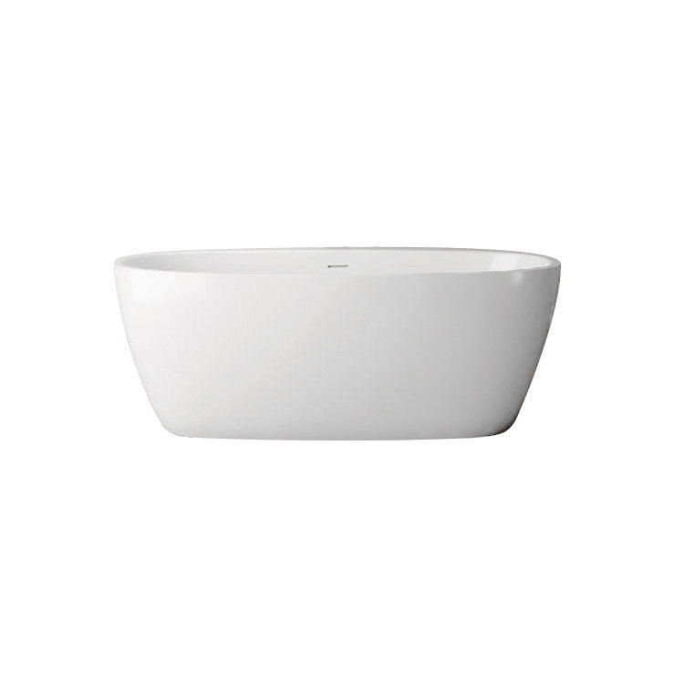 MAIDSTONE Medway Acrylic Double Ended Freestanding Bathtub - No Faucet Drillings