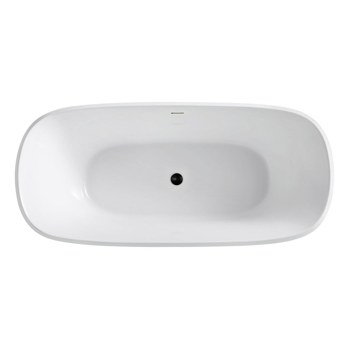 MAIDSTONE HAMPSHIRE ACRYLIC CONTEMPORARY DOUBLE ENDED TUB - NO FAUCET DRILLING