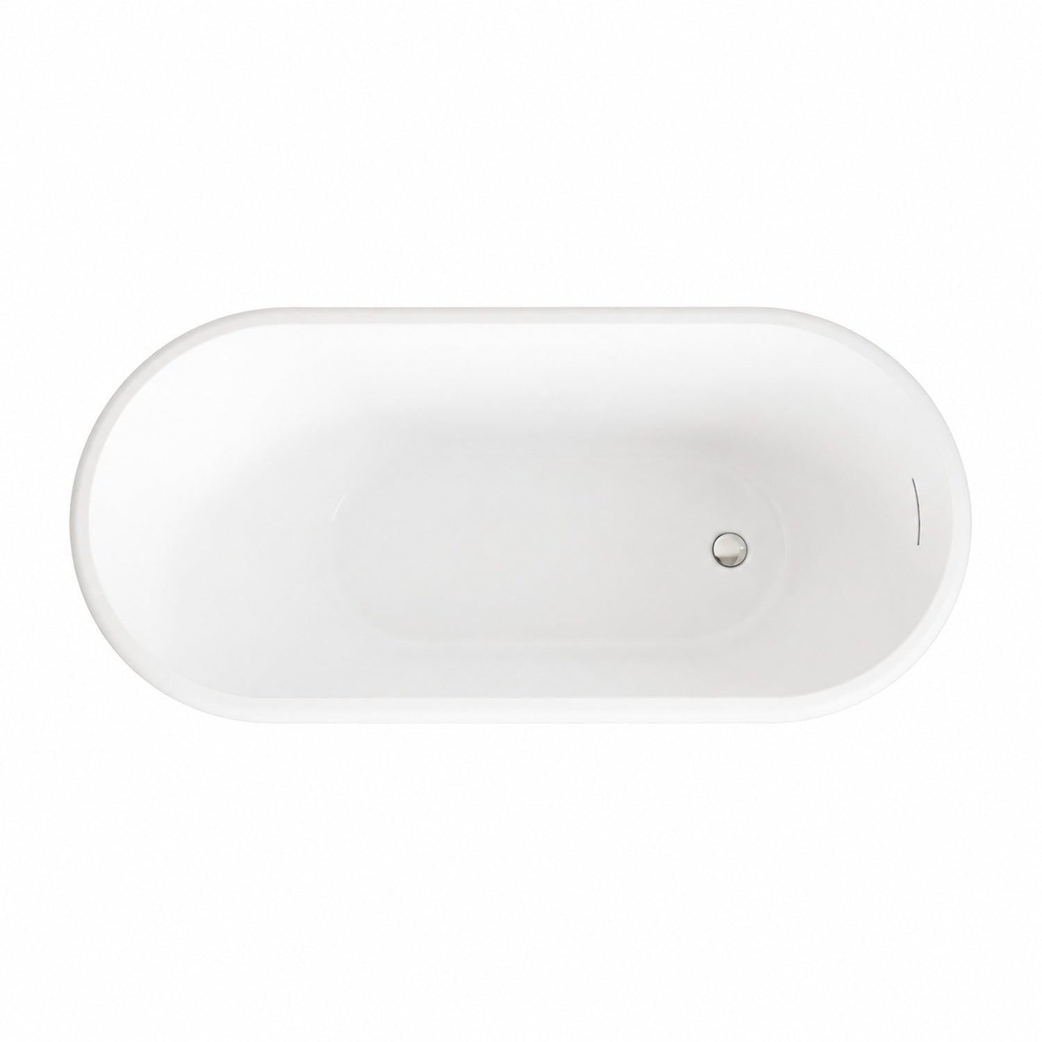 Maidstone Jasper II Acrylic Contemporary Freestanding Tub