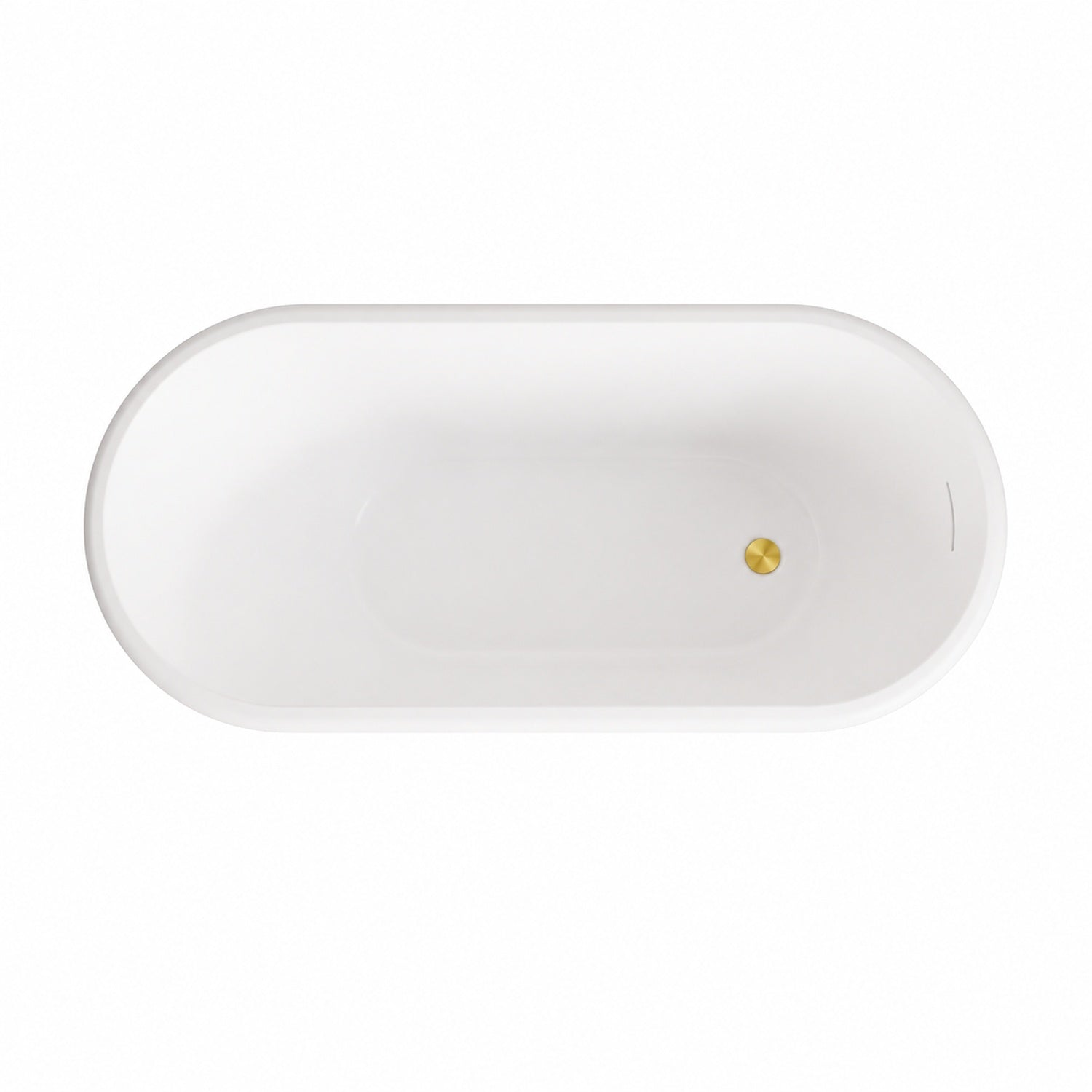 Maidstone Jasper II Acrylic Contemporary Freestanding Tub