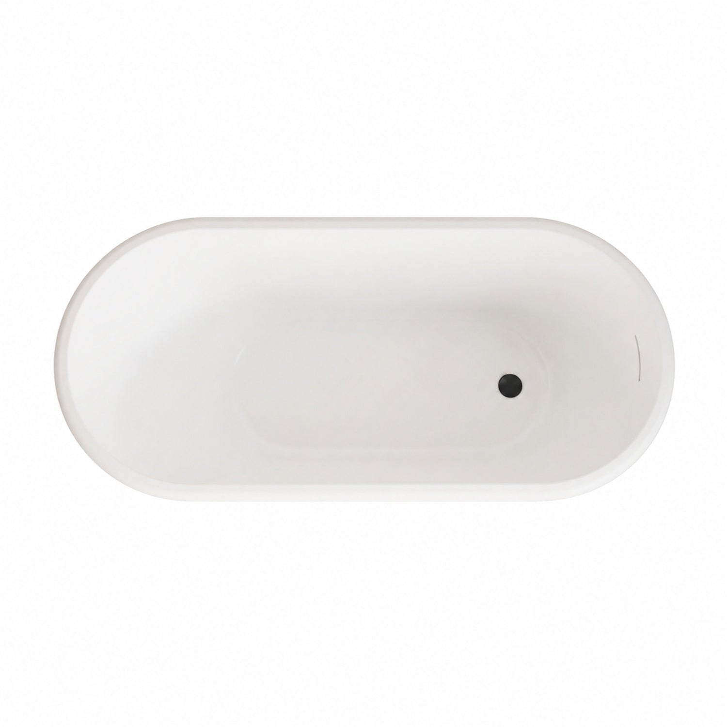 Maidstone Jasper II Acrylic Contemporary Freestanding Tub