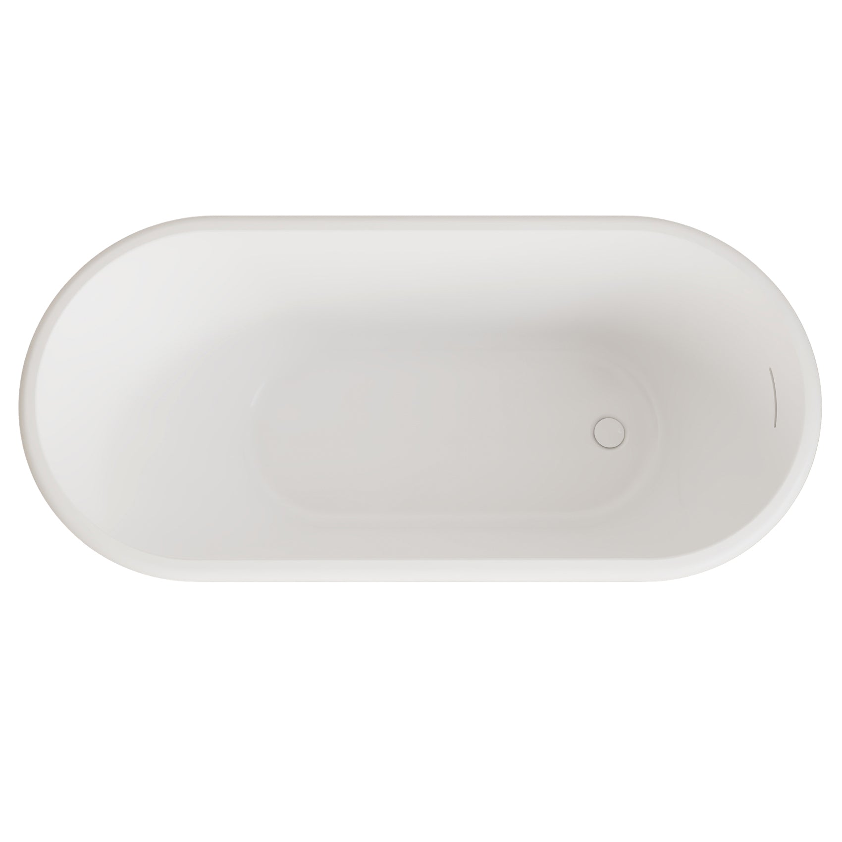 Maidstone Jasper II Acrylic Contemporary Freestanding Tub