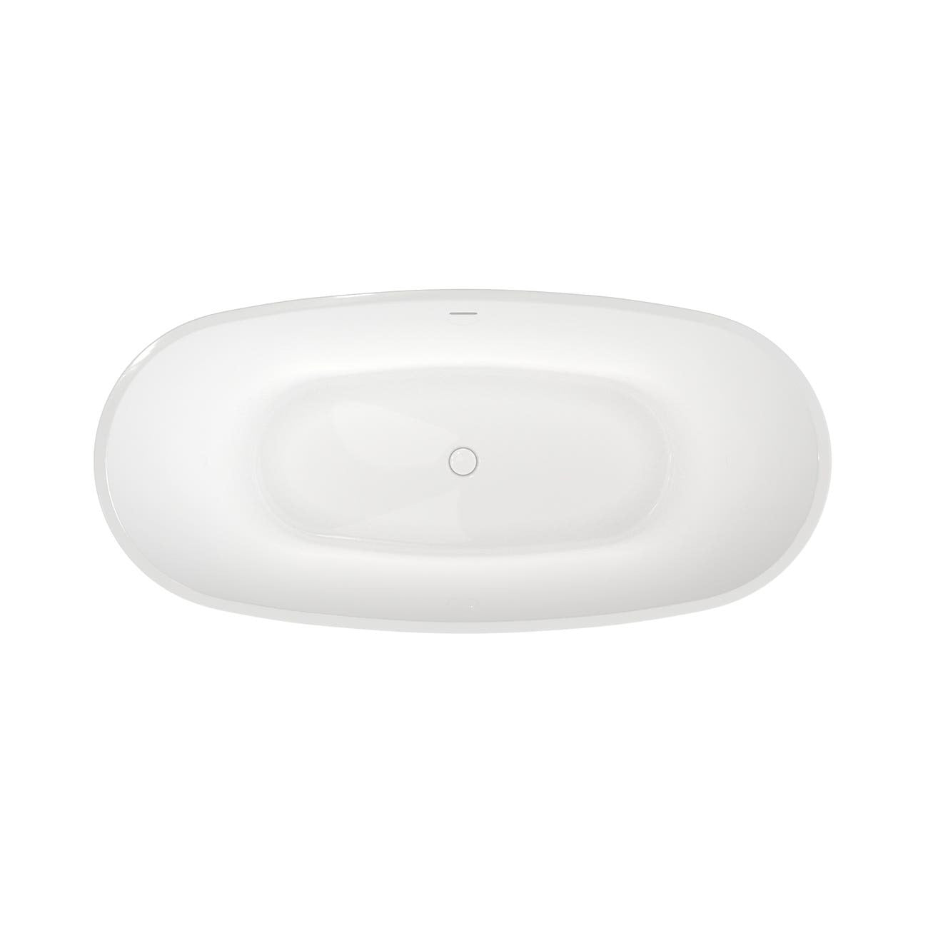 Maidstone Naras Acrylic Contemporary Double Ended Tub - No Faucet Drilling