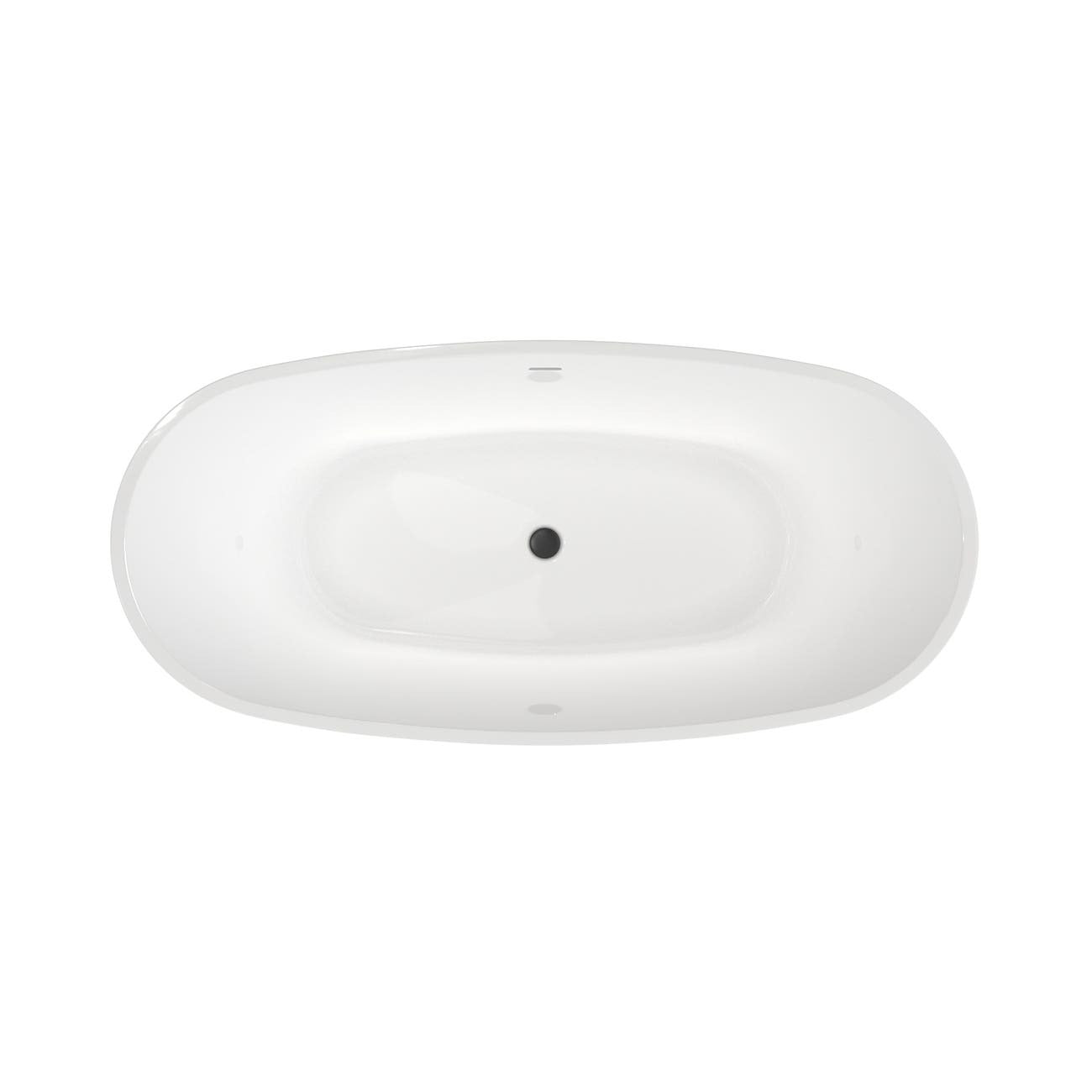 Maidstone Naras Acrylic Contemporary Double Ended Tub - No Faucet Drilling