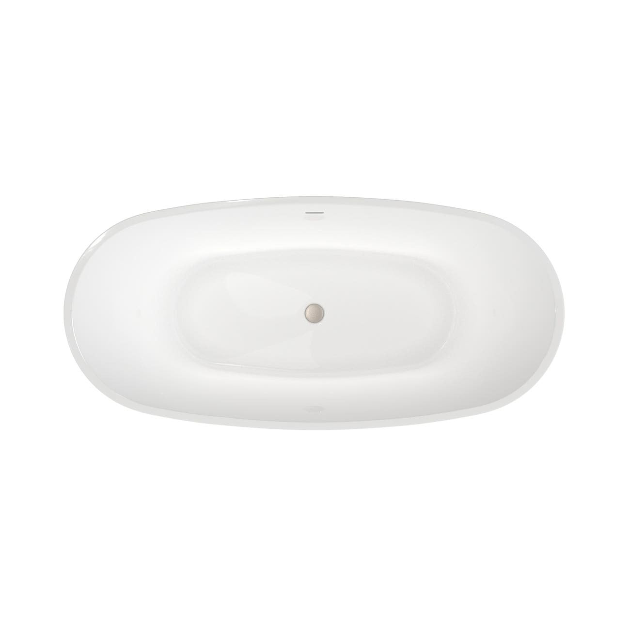 Maidstone Naras Acrylic Contemporary Double Ended Tub - No Faucet Drilling
