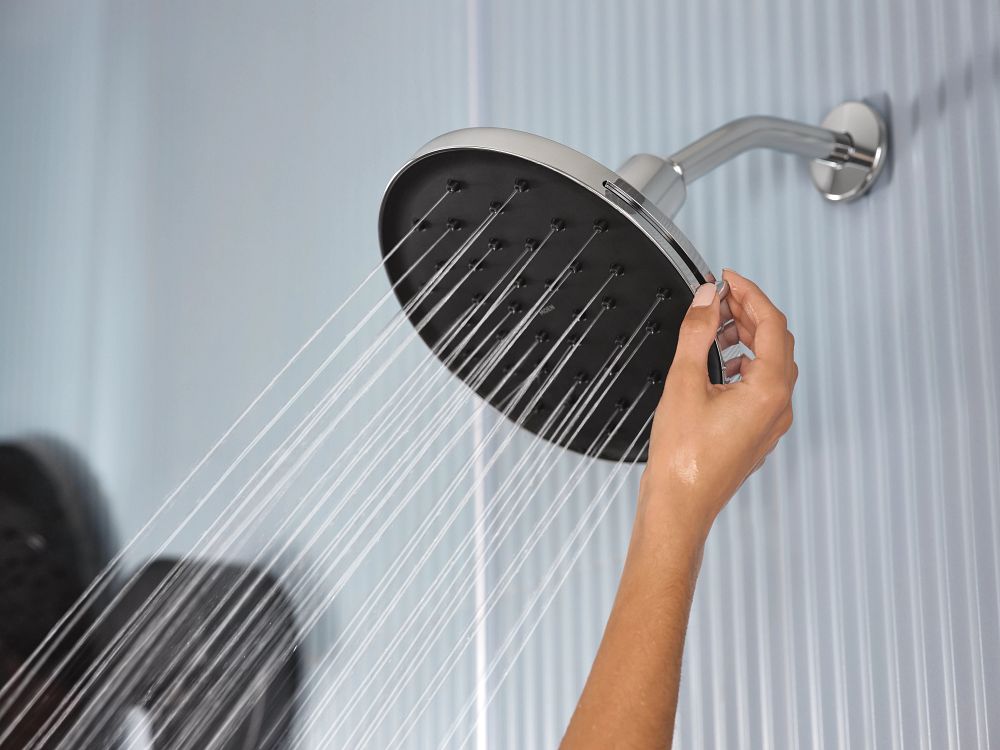 Verso Adjustable 9" Diameter Spray Head Rainshower
