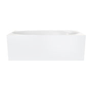 MAIDSTONE Ezra 67 Inch Double Ended Acrylic Freestanding Tub