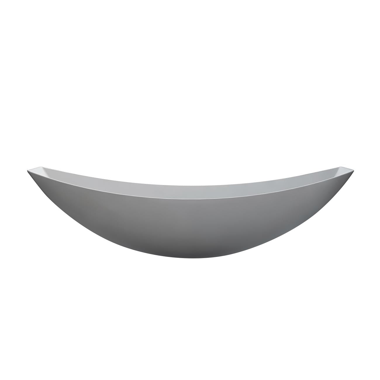 MAIDSTONE Fabian 79 Inch Acrylic Floating Hammock Tub